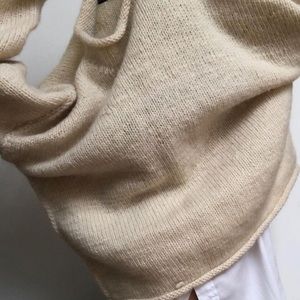 Vintage Oversized Cotton Sweater